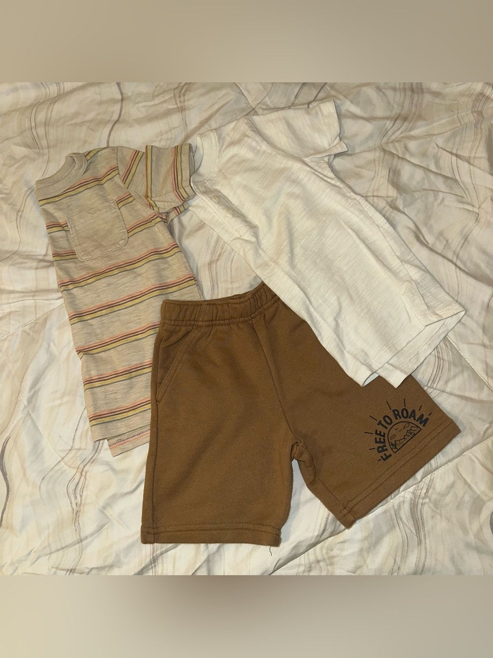 Garanimals sweatpants shorts outfit